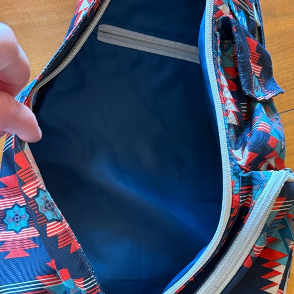 KAVU Aztec Pattern Sling Bag - Picture 2 of 5